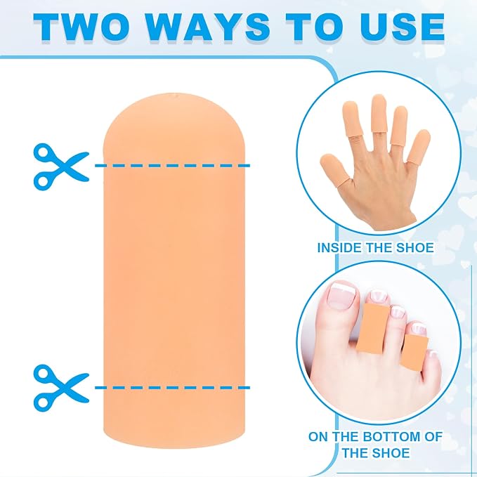 PATIKIL Gel Finger Cots 2"x0.79" - Image 3