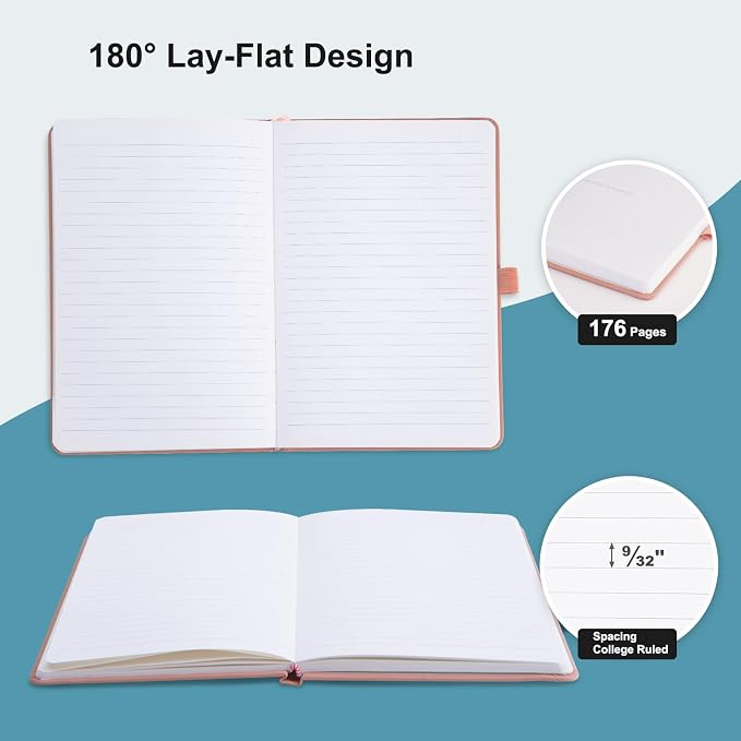 Comix 4 Pack Lined Journal Notebooks - Image 3