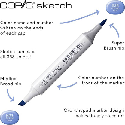 Copic Sketch, Alcohol-based Markers, Color Fusion #2 - Image 4
