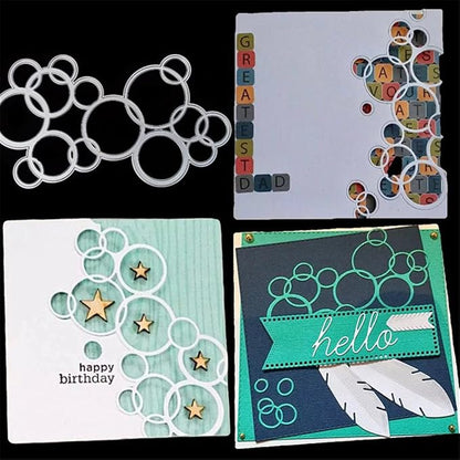 Mvchifay Cutting Dies Happy Birthday Metal Stencils Scrapbooking Tool DIY by MVCHIFAY