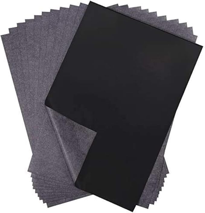 Selizo 100 Sheets Black Carbon Transfer Tracing Paper by selizo