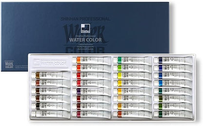 ShinHan Professional Watercolor Paint 7.5ml Tubes 30 Color Set by ShinHan