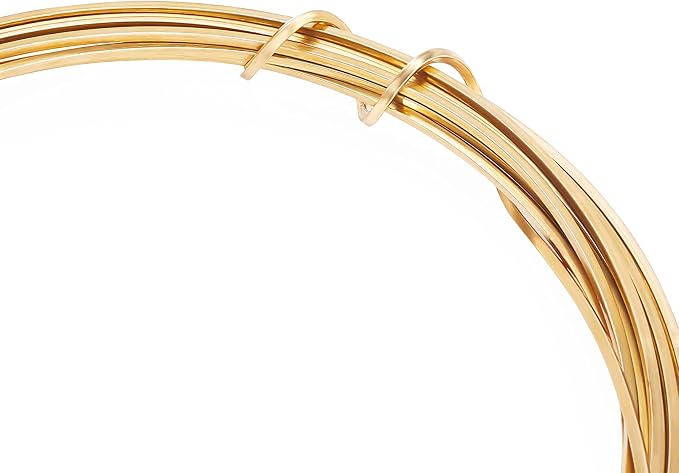 BENECREAT 16.4 Feet Square Brass Wire - Image 5