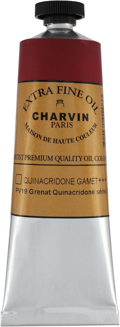Charvin Extra Fine Oil Paint, Rich Texture, Poppy Oil-Based, Light-Fast - Image 2
