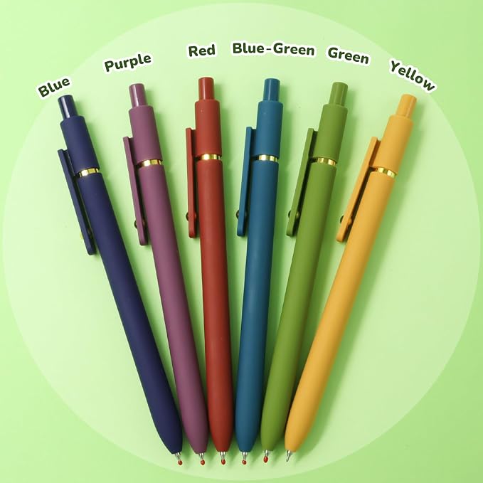 Gel Pens, 0.5mm Fine Point Smooth Writing Pens, High-End Series Retractable Pens - Image 8