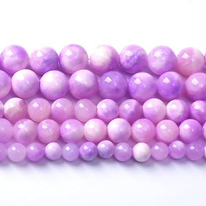 36pcs 10mm Natural Pink Starry Galaxy Persian Jade Gemstone Beads Round Loose by NaturalStoneBeads