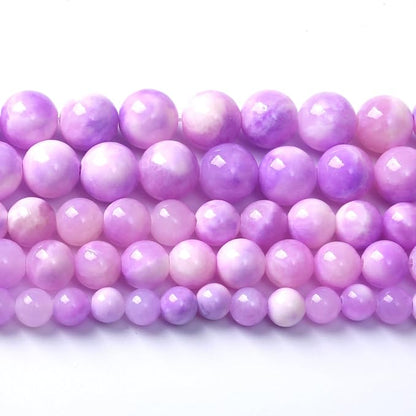 60pcs 6mm Natural Pink Starry Galaxy Persian Jade Gemstone Beads Round Loose by NaturalStoneBeads