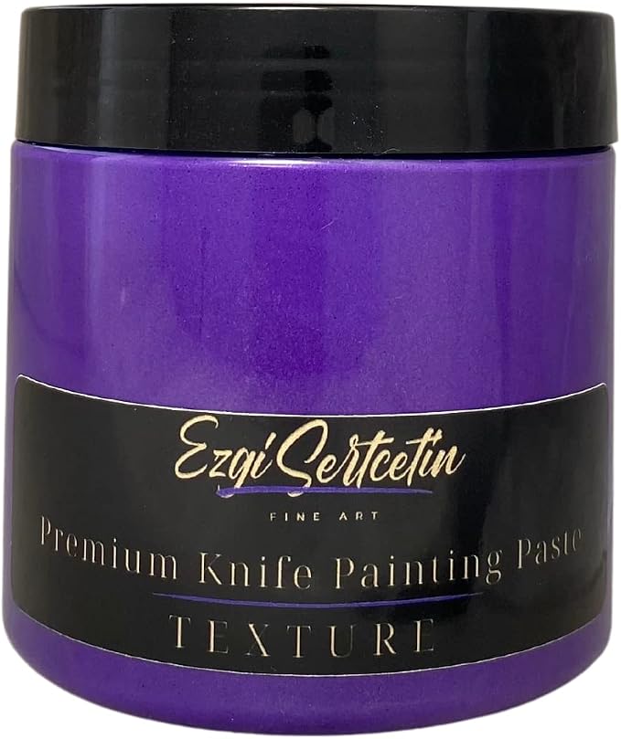 Premium Palette Knife Painting Paste|Texture Paste|Authentic Bright by EzgiSertcetin