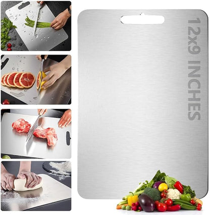 100% Pure Titanium Cutting Board by Unknown