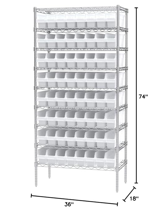 Akro-Mils 24-Drawer Plastic Drawer Storage Cabinet - Image 12