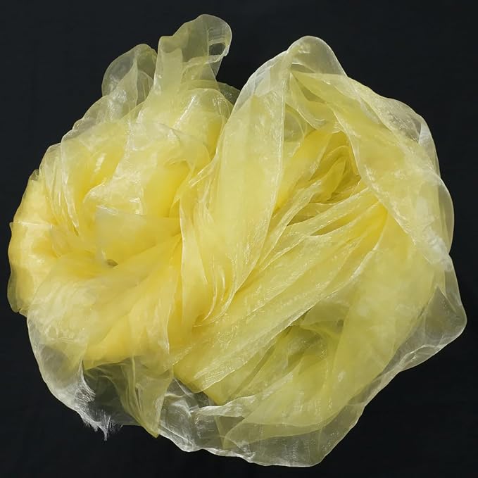 Two-Tone Iridescent Holographic Organza Fabric - Image 6