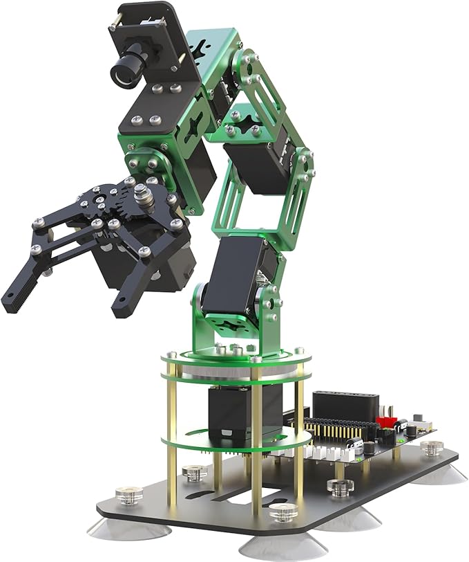 Yahboom Robot Arm Kit 6DOF for Raspberry Pi 5 AI Programmable Electronic DIY by Yahboom