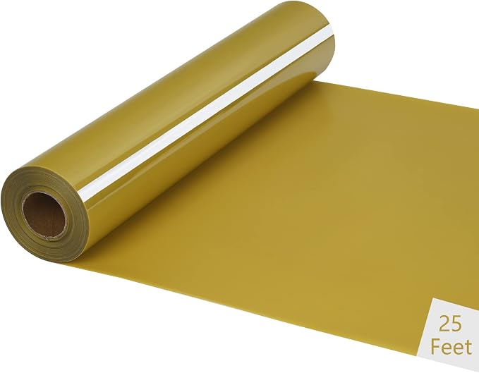 HTV Iron on Vinyl 12 Inch by 25ft Roll by HTVVETUR