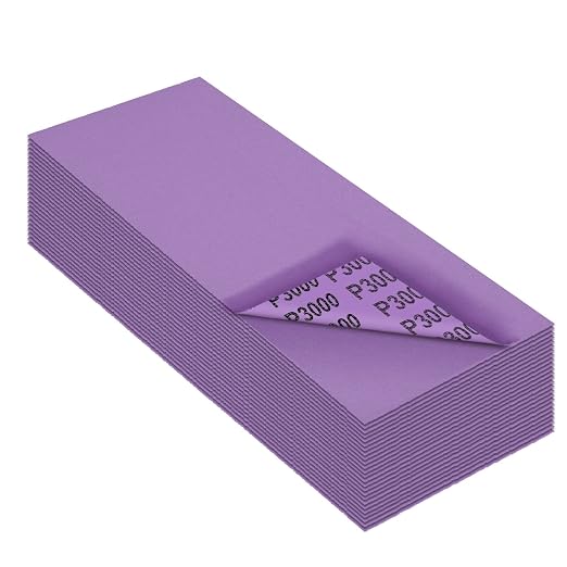 Sandpaper 3000 Grit, Wet Dry Sanding Sheets, High Performance Ceramic Abrasive by MAXMAN