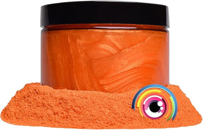 Eye Candy Pigments Premium Orange Mica Powder - Image 5