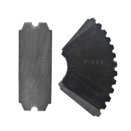 SCOTTCHEN Drywall Sanding Screen Mesh Sheet 4-3/16" x 11-1/4" Grit #120-12pcs by SCOTTCHEN