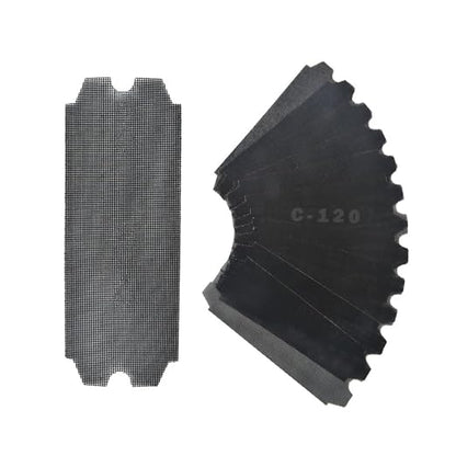 SCOTTCHEN Drywall Sanding Screen Mesh Sheet 4-3/16" x 11-1/4" Grit #120-12pcs by SCOTTCHEN