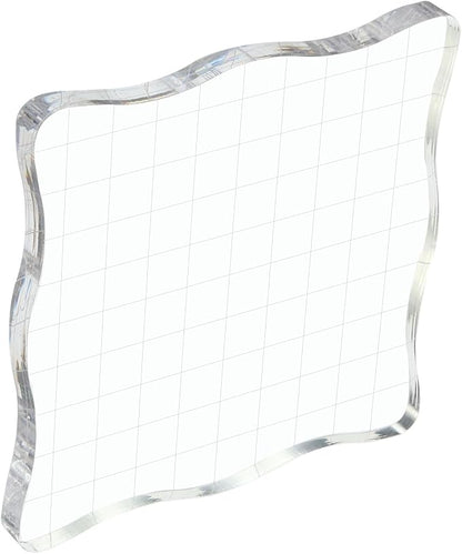 PATIKIL 4" x 4" Acrylic Stamp Block by PATIKIL