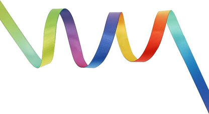 MEEDEE Rainbow Satin Ribbon - Image 3