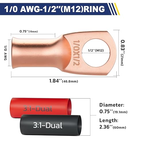 haisstronica 10pcs 1/0 AWG - Image 3