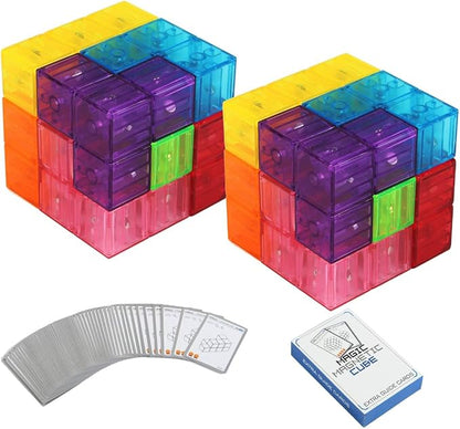 2-Pack Wtohobby Magnetic Soma Cube Block- Children's Educational Toys Magnetic by Wtohobby