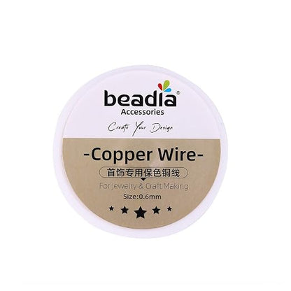 Gold Copper Wire 0.6mm Bead Cord - Image 7