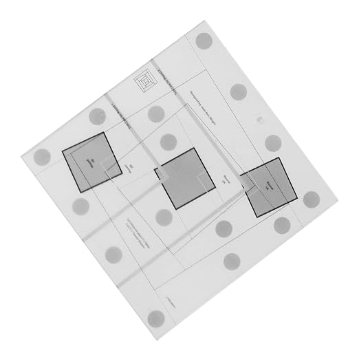 Wonky Log Cabin Trim Tool, 8in Creative Grids Quilting Rulers Transparent - Image 7