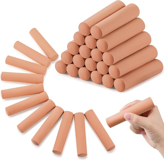 Fulmoon 40 Pcs Jumbo Sidewalk Chalk by Fulmoon