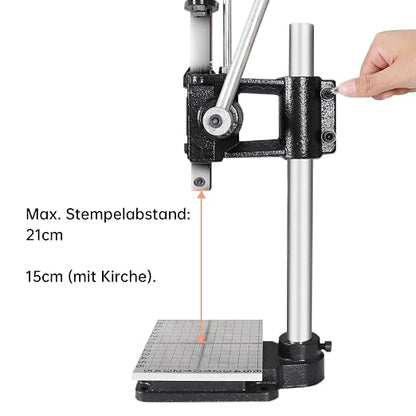 Leather Hole Puncher Hand Punching Machine Manual Press Puncher Punch Tools - Image 8