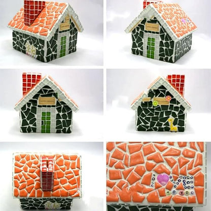 1.1LB Irregular Ceramics Mosaic Tiles, Mosaic Pieces Stones - Image 4