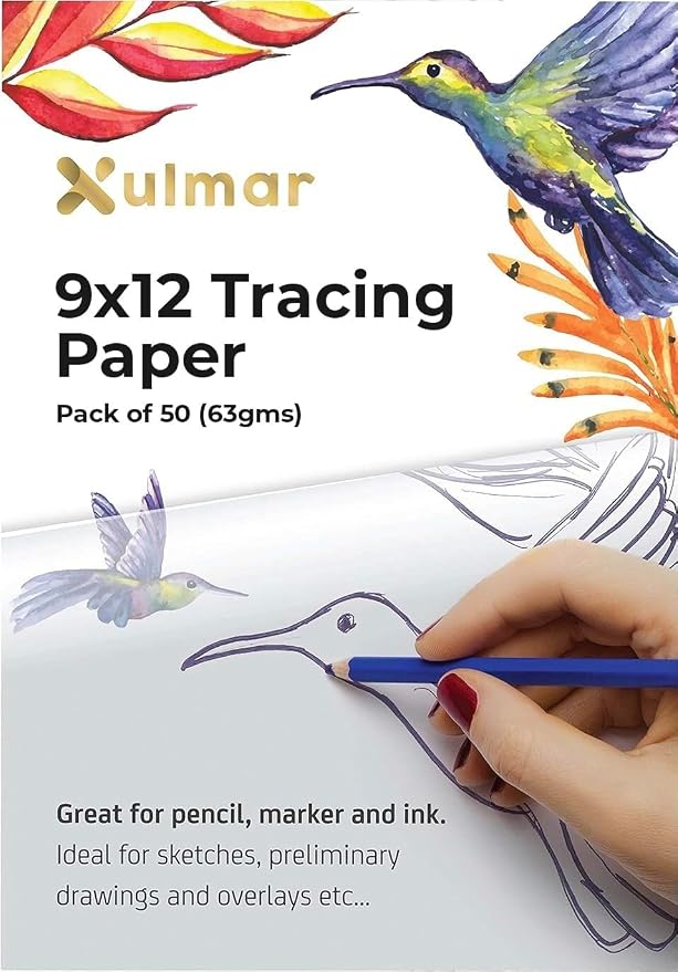 Xulmar Tracing Paper 9x12 63 GSM by Xulmar