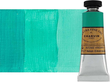 Charvin Extra Fine Oil Paint, Intense Viridian 20 ml by Unknown