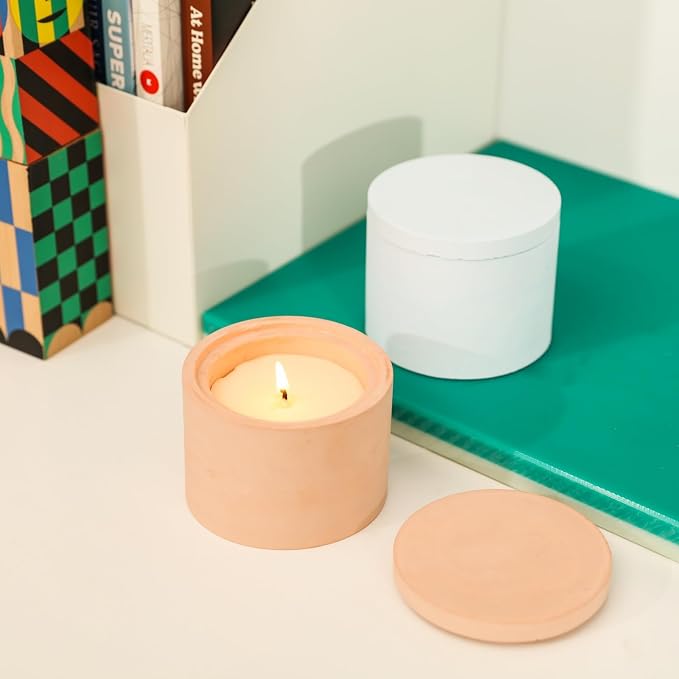 BOOWAN Nicole Simple Style Candle Vessels Silicone Mold, Candle Jar Mould - Image 2