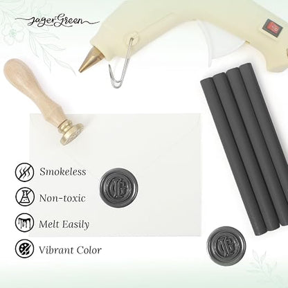 Glue Gun Wax Seal Sticks, Antique Stamp Seals, Letter Sealer, Scrapbook Supplies - Image 4
