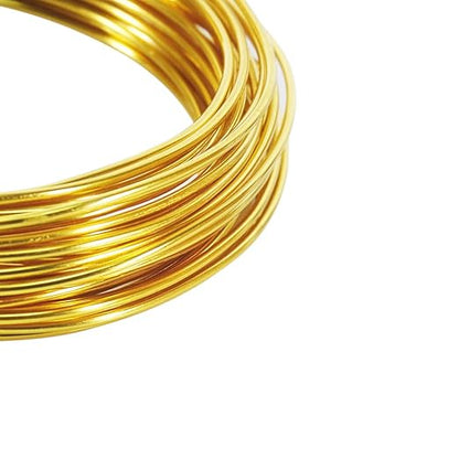 Tenn Well 9 Gauge Aluminum Wire, 50 Feet 3mm Bendable Metal Craft Wire - Image 3