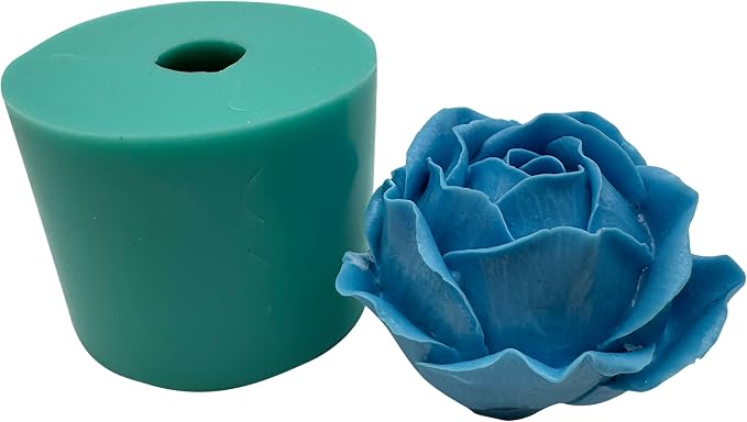 3D Rose Flower Soap Candle Wax Mold Resin Epoxy Decorated Craft Silicone Molds - Image 4