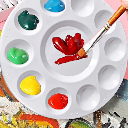Hulameda 4ps-Paint Tray Palettes, Paint Pallet, Paint Holder, Plastic Palette - Image 2