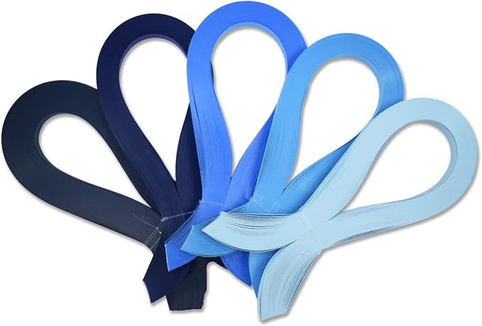 CrafTreat Blue Quilling Paper Strips - Image 2