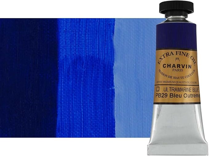 Charvin Extra Fine Oil Paint, Ultramarine Blue 20 mL by Unknown