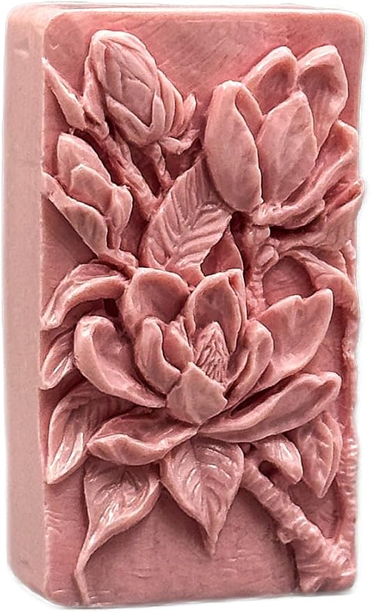 Magnolia Silicone Mold for SOAP Making, Resin and Other Crafts Flower - Image 2