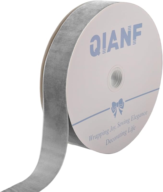 Velvet Ribbon, 1 1/2-Inch by 25-Yard Spool by QIANF