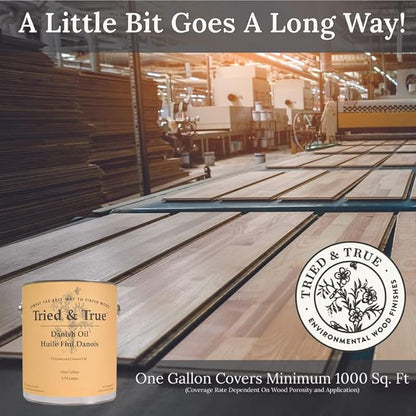 Tried & True Superior Varnish Oil Wood Finish, Quart - Image 4