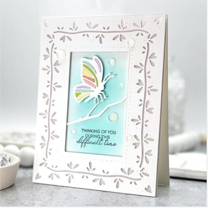 Mvchifay Cutting Dies for Card Making Metal Die-Cuts Scrapbooking Tool Hollow by MVCHIFAY