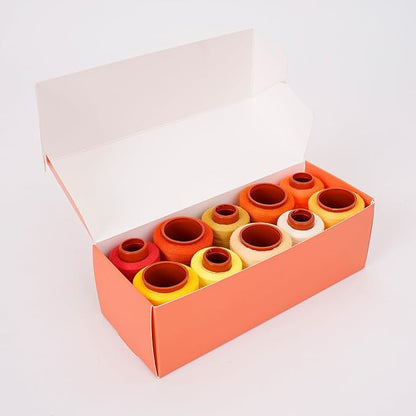 10 Pcs Sewing Thread, All Purpose Sewing Thread, 10 Spools Assorted Colors Each - Image 3