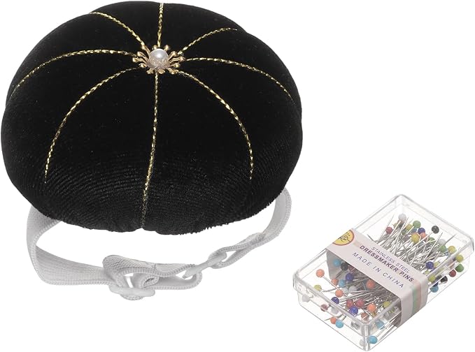 HARFINGTON Wrist Pin Cushion Wristband Sewing Pincushion Polyester Pin Holder by HARFINGTON