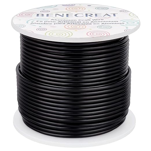 BENECREAT 12 17 18 Gauge Aluminum Craft Wire Anodized Jewelry Making Beading by BENECREAT