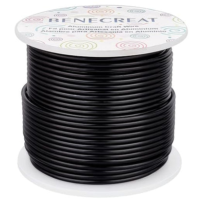 BENECREAT 12 17 18 Gauge Aluminum Craft Wire Anodized Jewelry Making Beading by BENECREAT