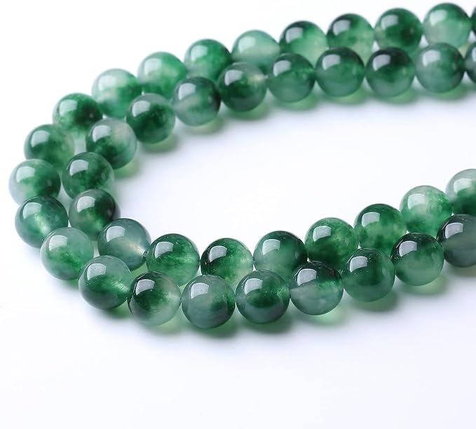 32PCS 12MM Aquatic Agate Stone Beads Energy Healing Beads - Image 2