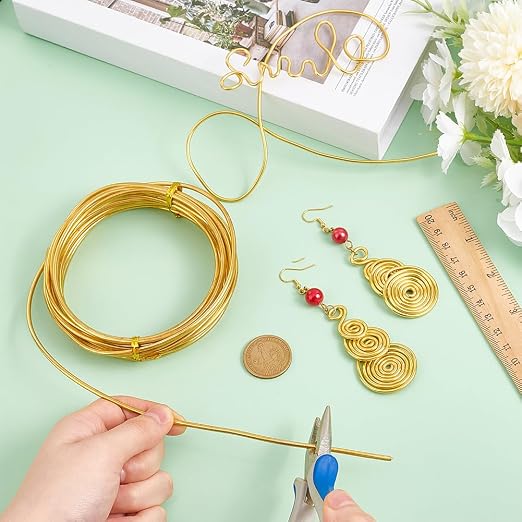 BENECREAT 10 Gauge Solid Brass Wire - Image 3