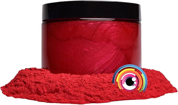 Eye Candy Pigments Premium Red Mica Powder - Image 6